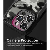 Ringke iPhone 15 Pro -suojakuori Fusion X Design Camo Black