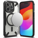 Ringke iPhone 15 Pro -suojakuori Fusion X Magnetic Matte Black