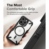 Ringke iPhone 15 Pro -suojakuori Fusion X Magnetic Matte Black