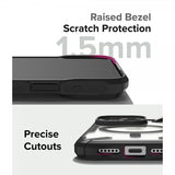 Ringke iPhone 15 Pro -suojakuori Fusion X Magnetic Matte Black