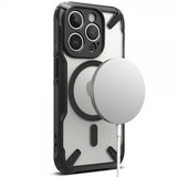 Ringke iPhone 15 Pro -suojakuori Fusion X Magnetic Matte Black