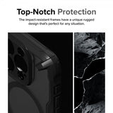 Ringke iPhone 15 Pro -suojakuori Fusion X Magnetic Matte Black