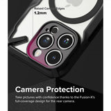 Ringke iPhone 15 Pro -suojakuori Fusion X Magnetic Matte Black