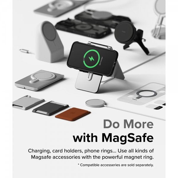 Ringke iPhone 15 Pro -suojakuori Fusion X Magnetic Matte Black