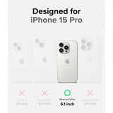 Ringke iPhone 15 Pro Kuori Fusion X Musta