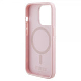 Guess iPhone 15 Pro Kuori G Cube MagSafe Pinkki