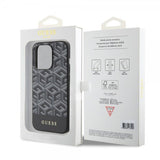 Guess iPhone 15 Pro -kuori G Cube MagSafe, musta