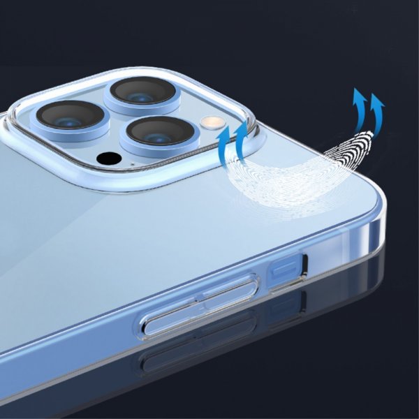 X-Level iPhone 15 Pro Kuori Läpinäkyvä