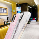 iPhone 15 Pro -glitterkuori MagSafe, kulta