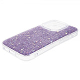 iPhone 15 Pro Kuori Paljettiglitter Violetti