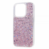 iPhone 15 Pro Kuori Glitterpaljetit Pinkki