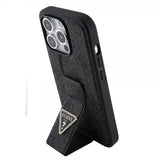 Guess iPhone 15 Pro Kuori Grip Stand Function Musta