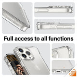 PanzerGlass iPhone 15 Pro Kuori HardCase D3O Läpinäkyvä