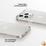 PanzerGlass iPhone 15 Pro Kuori HardCase D3O Läpinäkyvä