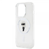 Karl Lagerfeld iPhone 15 Pro Kuori Ikonik MagSafe Läpinäkyvä