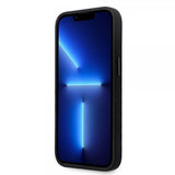 Karl Lagerfeld iPhone 15 Pro Kuori Ikonik Metal Pin Musta