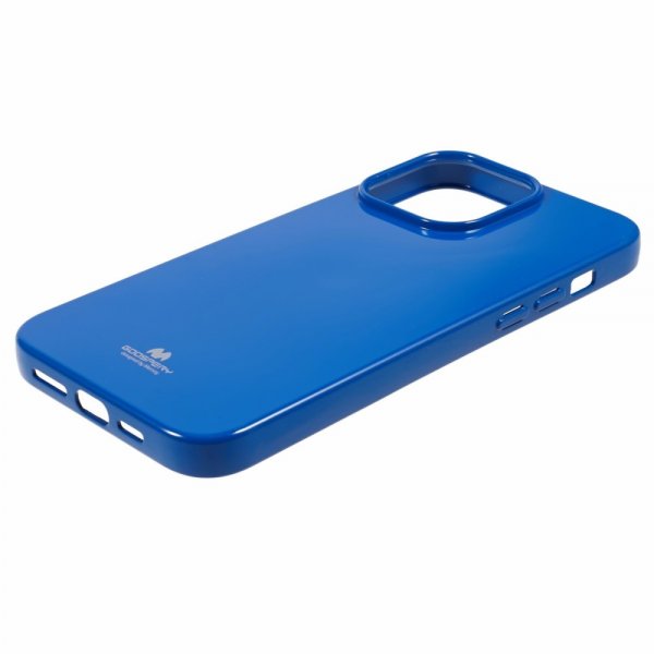 Mercury iPhone 15 Pro Kuori Jelly Glitter Sininen