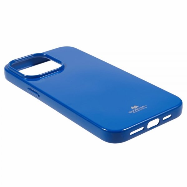 Mercury iPhone 15 Pro Kuori Jelly Glitter Sininen