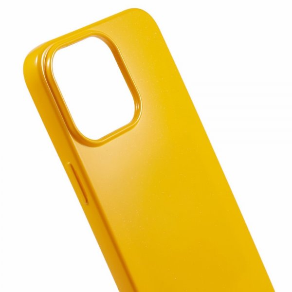 Mercury iPhone 15 Pro Kuori Jelly Glitter Keltainen