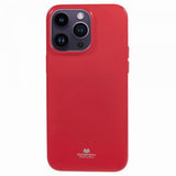 Mercury iPhone 15 Pro Kuori Jelly Glitter Magenta