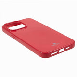 Mercury iPhone 15 Pro Kuori Jelly Glitter Magenta