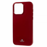 Mercury iPhone 15 Pro Kuori Jelly Glitter Punainen