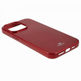 Mercury iPhone 15 Pro Kuori Jelly Glitter Punainen