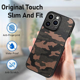iPhone 15 Pro Camouflage Ruskea Suojakuori