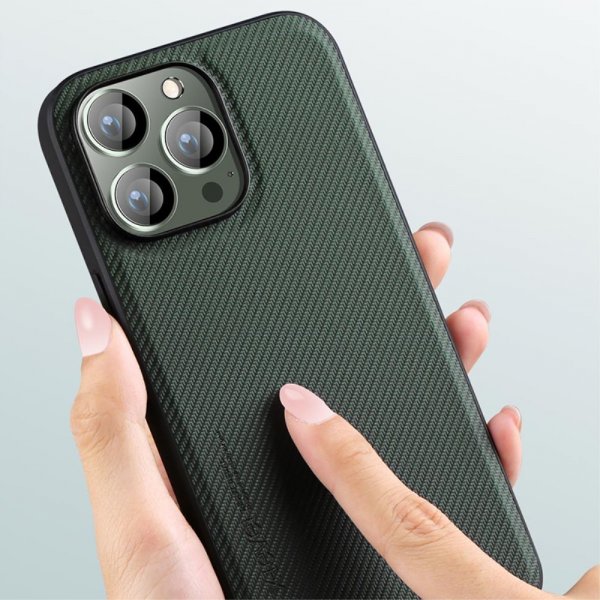 X-Level iPhone 15 Pro Kuori Kevlar II Series Harmaa