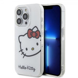 Hello Kitty iPhone 15 Pro Kuori Kitty Logo Valkoinen