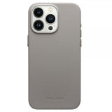 Qialino iPhone 15 Pro Kuori Tekonahka MagSafe Harmaa