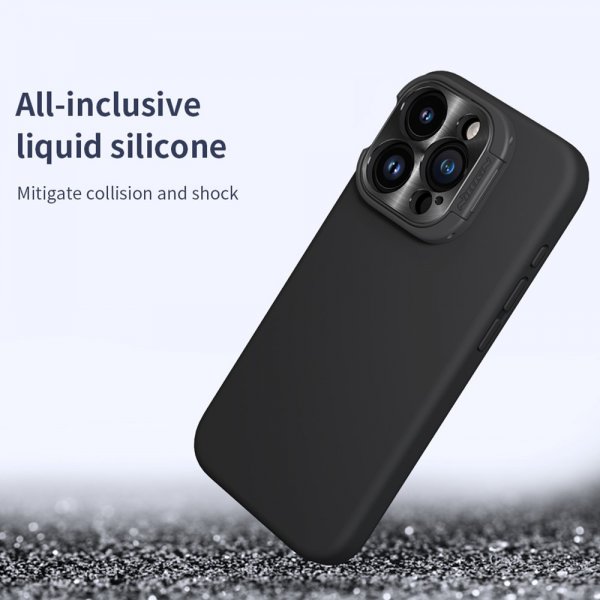 Nillkin iPhone 15 Pro Kuori LensWing MagSafe Violetti