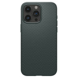 Spigen iPhone 15 Pro -suojakuori Liquid Air Abyss Green