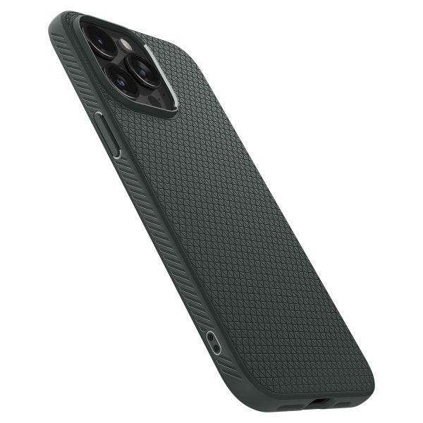 Spigen iPhone 15 Pro -suojakuori Liquid Air Abyss Green