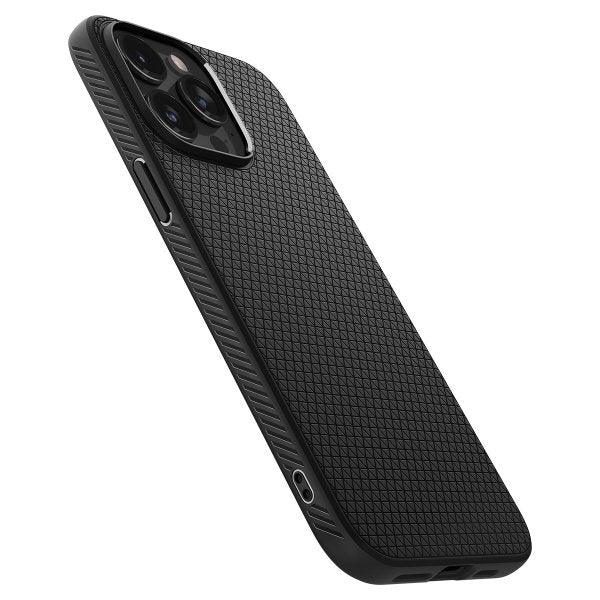 Spigen iPhone 15 Pro -suojakuori Liquid Air, mattamusta