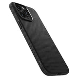 Spigen iPhone 15 Pro -suojakuori Liquid Air, mattamusta