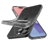 Spigen iPhone 15 Pro Kuori Liquid Crystal Glitter Crystal Quartz