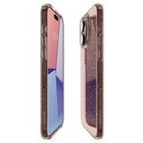Spigen iPhone 15 Pro Kuori Liquid Crystal Glitter Rose Quartz