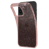 Spigen iPhone 15 Pro Kuori Liquid Crystal Glitter Rose Quartz