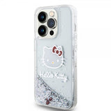 Hello Kitty iPhone 15 Pro Kuori Nestemäinen Glitter Läpikuultava