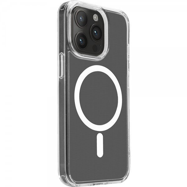 Puro iPhone 15 Pro kuori LITE MAG Transparent