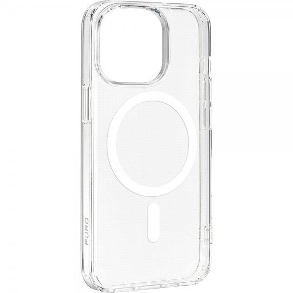 Puro iPhone 15 Pro kuori LITE MAG Transparent