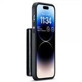 Dg.Ming iPhone 15 Pro -kuori M3 Series irrotettava korttikotelo glittermusta