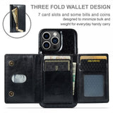 Dg.Ming iPhone 15 Pro -kuori M3 Series irrotettava korttikotelo glittermusta