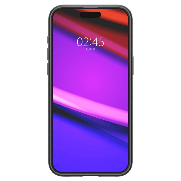 Spigen iPhone 15 Pro -suojakuori Mag Armor MagFit Matte Black