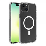 Vivanco iPhone 15 Plus Suojakuori Mag Steady Läpinäkyvä