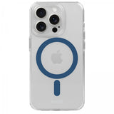 holdit iPhone 15 Pro -kuori MagSafe Case Denim Blue Transparent