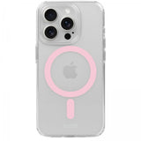 holdit iPhone 15 Pro Kuori MagSafe Case Pink Transparent