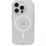 Holdit iPhone 15 Pro Kuori MagSafe Case Valkoinen Läpinäkyvä