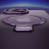 X-Level iPhone 15 Pro Kuori MagSafe-rengas Musta